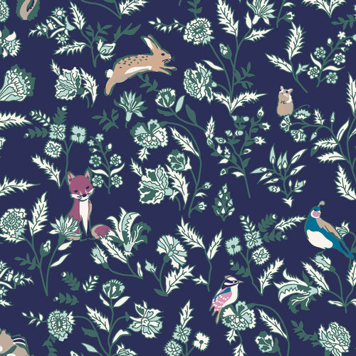 Foxwood Menagerie Blue-Image 1-Vera Bradley