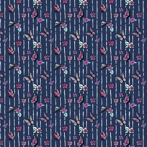 Itsy Ditsy Creatures Navy-Image 1-Vera Bradley