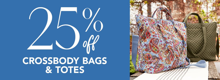 25% off Tote and Crossbody Bags