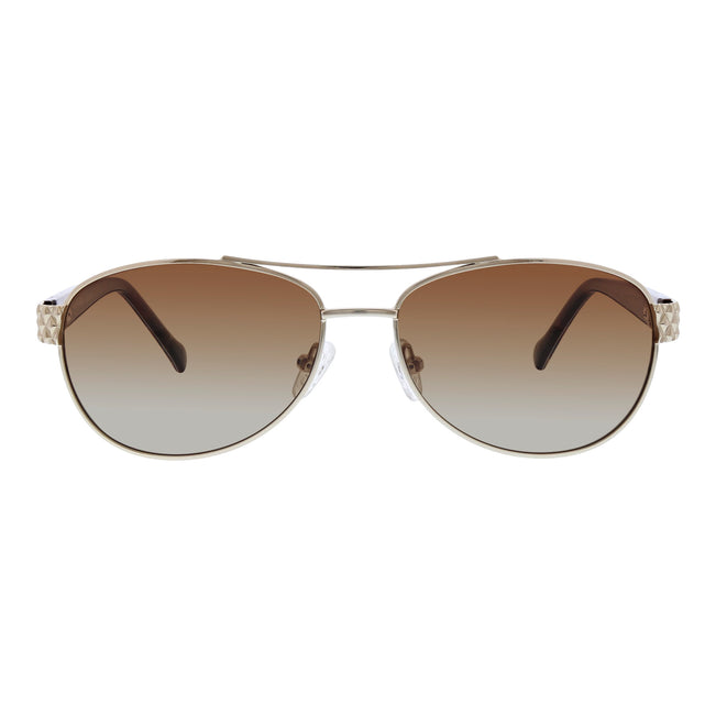 Marlene Polarized Aviator Sunglasses