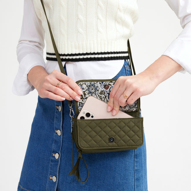 RFID All in One Crossbody Bag
