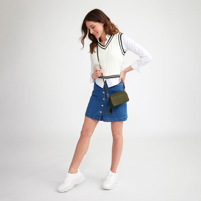 RFID All in One Crossbody Bag