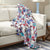 Hello Kitty® Plush Throw Blanket with Pom-Poms