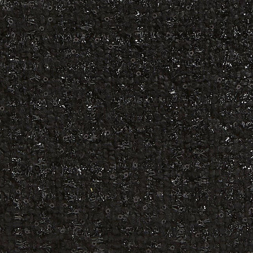 Black in Sparkle Bouclé