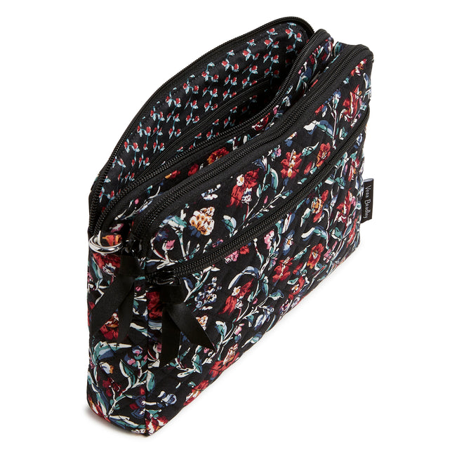Triple Compartment Crossbody Bag