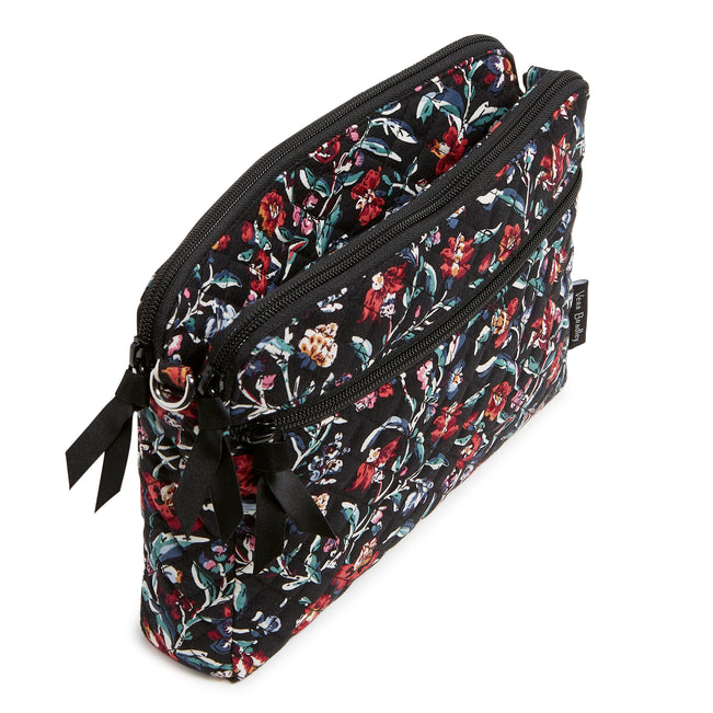 Triple Compartment Crossbody Bag