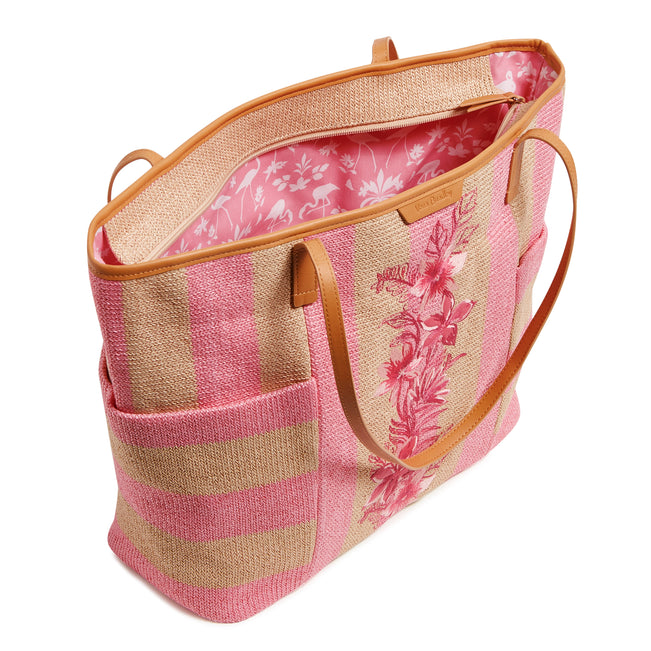 Straw Beach Tote