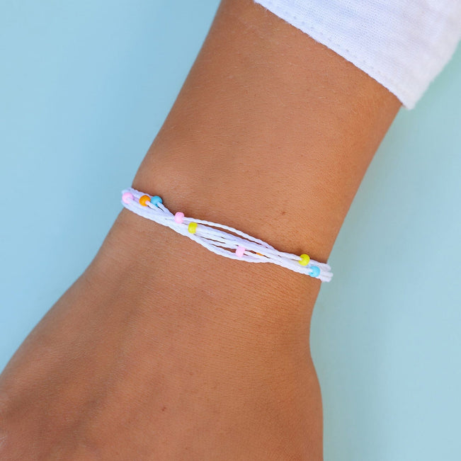 Pura Vida Charity Malibu Bracelet for The Birthday Party Project