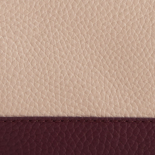Raisin Colorblock in Leather