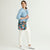 Triple Zip Hipster Crossbody Bag
