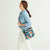 Triple Zip Hipster Crossbody Bag