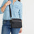 Triple Compartment Crossbody Bag
