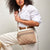 Triple Compartment Crossbody Bag