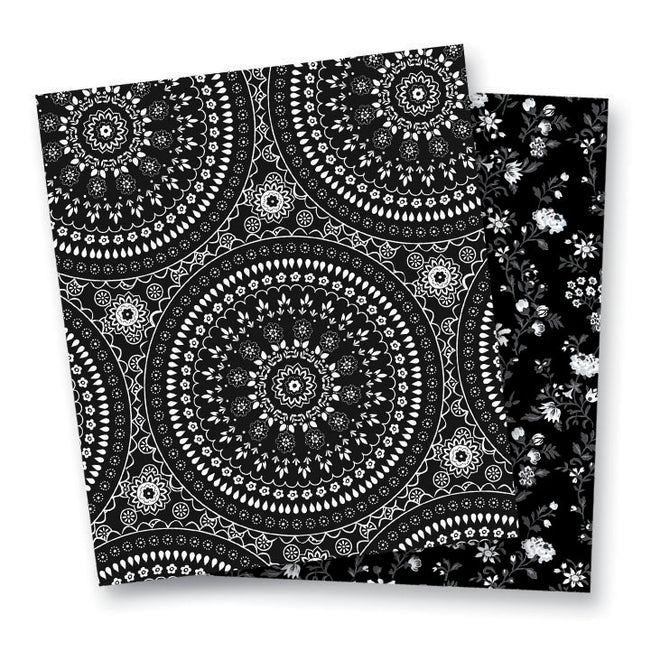 Black Bandana Medallion