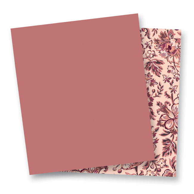 Terra Cotta Rose in Cotton